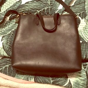 Madewell Mini TransPort Tote with Zipper